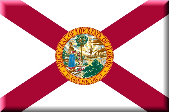 Florida state flag, medical clinics