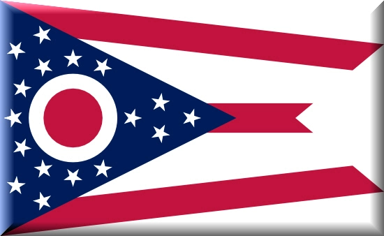 Ohio state flag, medical clinics