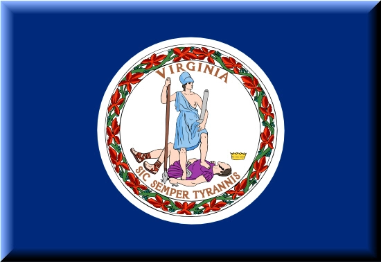 Virginia state flag, medical clinics