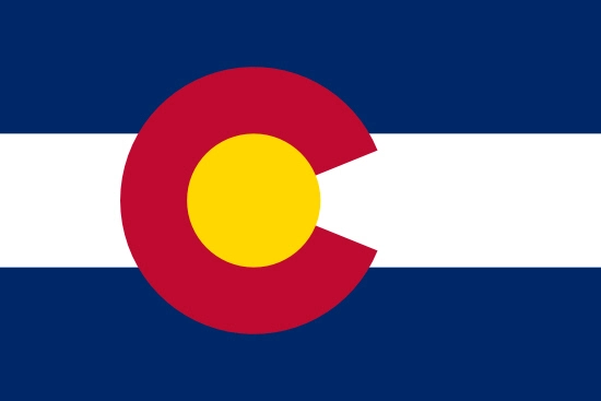 Colorado state flag, medical clinics