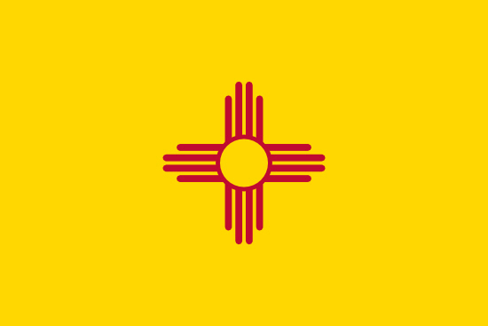 New Mexico state flag, blood testing facilities New Mexico state flag, medical clinics