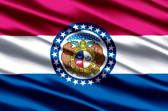 Missouri state flag, medical clinics