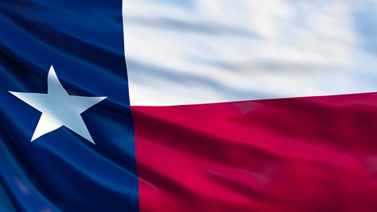 Texas state flag, medical clinics