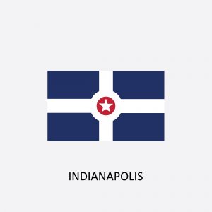 indiana state flag 300x300
