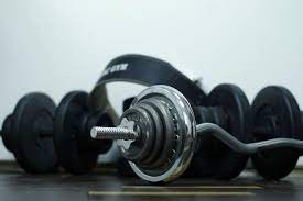 barbells and dumbbells