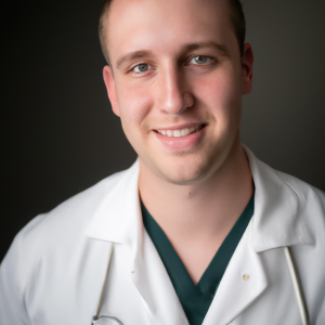 a professional and visually appealing image of a young happy smiling caucasian doctor with white teeth 234 300x300