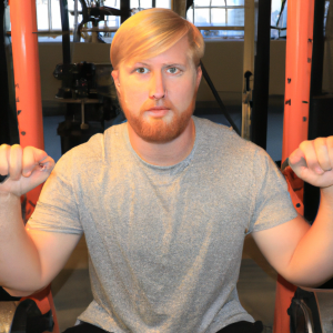 a professional appealing good looking and atheletic image of a caucasian man exercising in a gym 847 1 300x300