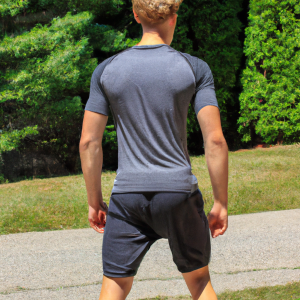 a professional appealing good looking and atheletic image of a caucasian man exercising or playing sports outside on a sunny day 494 300x300